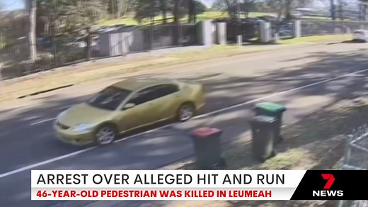 189K views · 512 reactions | A pedestrian has been killed in an alleged hit-and-run in Sydney's south-west, with a 77-year-old woman now in custody and being questioned by police after allegedly driving the gold Mitsubishi sedan seen on security video moments before it struck a 46-year-old man. 7NEWS at 6pm. Download the 7NEWS app: 7news.link/7newsapp #7NEWS | 7NEWS Sydney | Facebook