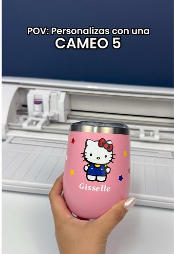 Personaliza tu tumbler con Cameo 5: Guía y Materiales