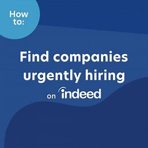 1.7K views · 158 reactions | Find companies urgently hiring on Indeed! | Indeed | Facebook