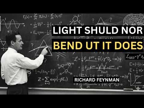 Light Should NOT Bend — But It Does | Feynman Explains the Impossible