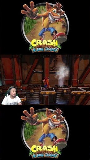 Care Crash lol - Crash Bandicoot Part 18 #crashbandicoot #shorts #asvinnet #games