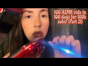 ASMR- Cranial nerve exam (10 min version) 🧠