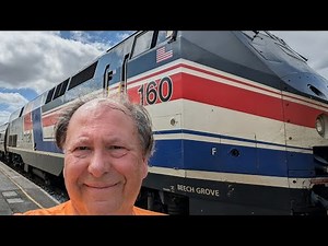 Awaiting Amtrak Silver Meteor trains 97 & 98 w/AMTK160 on live rail cam trackside @ Orlando #railfan