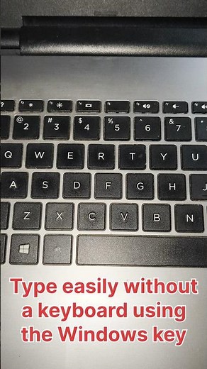 Type Without Keyboard Using Windows Key | Easy Typing Trick Windows Shortcut Key |Easy Computer Tips