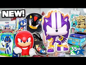 EVERY NEW SONIC 35TH ANNIVERSARY MERCH REVEALED THIS WEEK! (Toys, Figures, Blind Boxes, & MORE!)