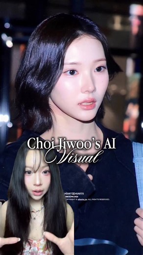 Monica Michelle ⟢ on Instagram: "Makeup AI Jiwoo 😍 unreal bgt neng?🫰🏻 #choijiwoo #kpopmakeup #hearts2hearts #jiwoomakeup #makeuptutorial #h2h #choijiwoomakeup"