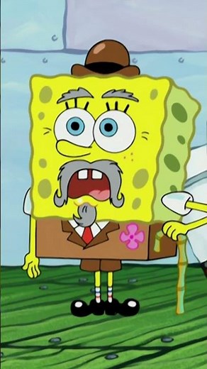 Bob Esponja | O Siri Cascudo servindo Cachorros-Quentes?! 🌭 #Shorts