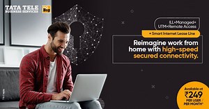 67 reactions | Switch to our Smart Internet Lease Line for a fully secured VPN access and remote access from your home. Give your WFH a complete transformation. | Tata Tele Business Services | Facebook