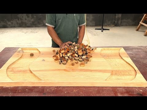 DIY Wooden Table from Branches + Epoxy Pour // 20 Minute Guide for Beginners