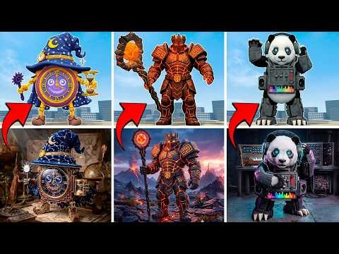 NEW RELEASE DON MAGMITO DOOMINI TIKTOOKINI DJ PANDA from BRAINROT TEAM in Garry's Mod!