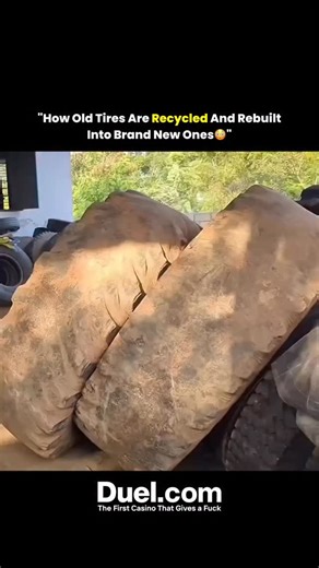 @lumathink on Instagram: "Old tires don’t always meet their end — they’re often reborn. Through a process called retreading, worn tires are reshaped, layered with new rubber, and cured inside a specialized chamber. In just a few hours, a used tire regains its strength and grip — ready to hit the road again with renewed life. We do not own any of the content. All credit goes to the respective owners. No copyright infringement intended. #veer_editex #technology #knowledge #experiment #fyp #didyouk