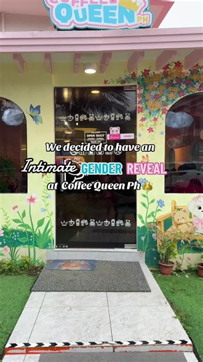 Our hearts are full with this newest blessing. 🫶🥹 Our gender reveal turned out exactly as we dreamed. 🥰 Thank you, Coffee Queen Ph baristas, for making it extra special. 💗 Here’s a sweet peek at our newest family member, baby boy K.E. 👶💙 #genderreveal #intimategenderreveal #pcospregnancy #foryoupage
