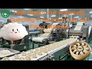 Gyoza Dumpling Production Line Fully Automatic Gondi Panzerotti Making Machine for Factory