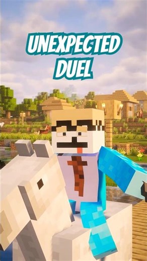 NEVER TRUST Donkey For a DUEL in Minecraft #minecraft