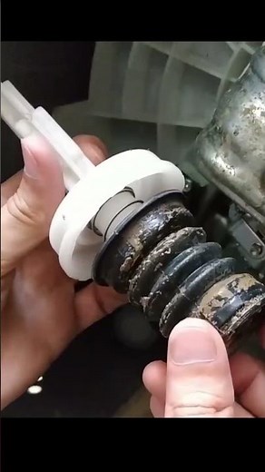 How to clean/fix automatic washing machine drain hose || drain valve cleaning - shorts