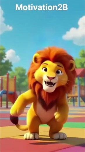 “Simba the Dancing Lion Brings the Playground to Life! 🦁✨” #shorts #foryou #cartoon
