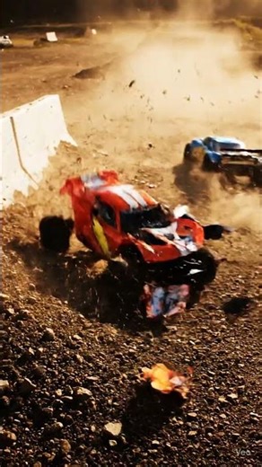 Epic RC Car Crash! High-Speed Racing Gone Wrong 🚗💥