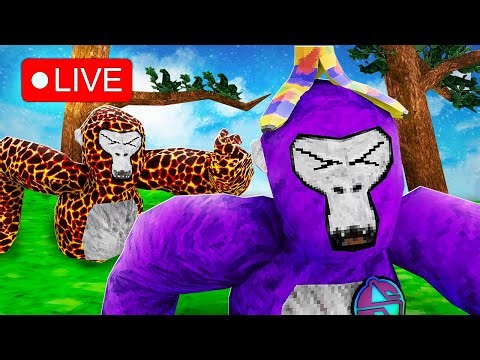 🔴 GORILLA TAG LIVE NOW (HANGING OUT WITH VIEWERS) AAC 🔴