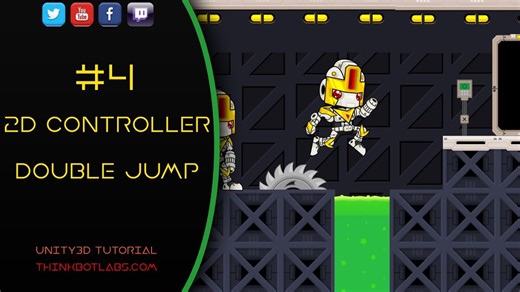 Unity 2D Character Controller: Double Jumping