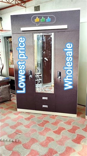 New almari ka design for home #shorts #trending #almirah #furniture