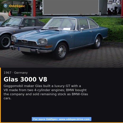 Glas 3000 V8 — The Forgotten Car You Need to Know About