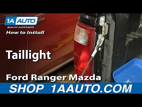 How To Replace Taillight 93-10 Ford Ranger