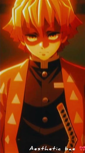 zenitsu agatsuma edit ( requested) 😊#aesthetic#kny edit