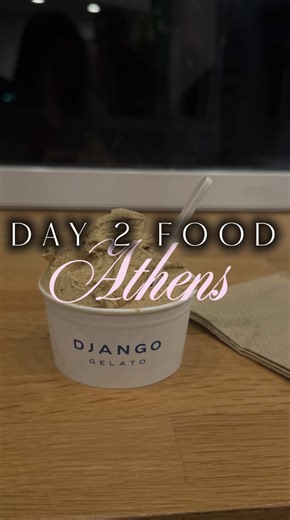 Day 2 food vlog 😁 📍La crêpière de l’Acropole - crepe 📍Diogenes - pina colada 📍Lyra - gyros 📍Django gelato - gelato #athens #travelfoodie #athensfood #foodguide #foodvlog
