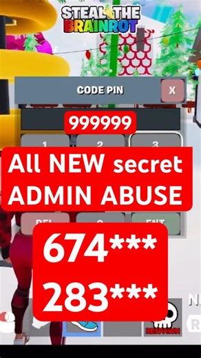 STEAL THE BRAINROT MAP FORTNITE CREATIVE All New Secret Code TODAY Admin Abuse EVENT Ferins #shorts