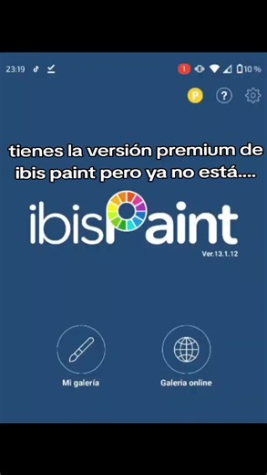 Recupera tu versión premium de ibis Paint X