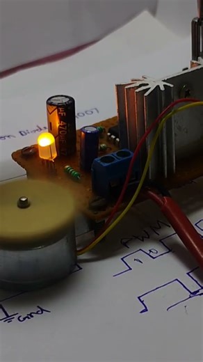 how to make a motor speed controller using a timer IC 555 #electrical #electronic #circuitdiagram