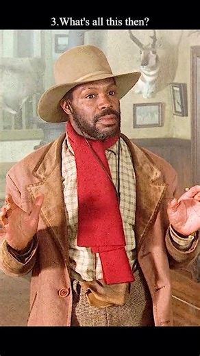 “Why you don’t start a bar fight with Danny Glover.” #Western
