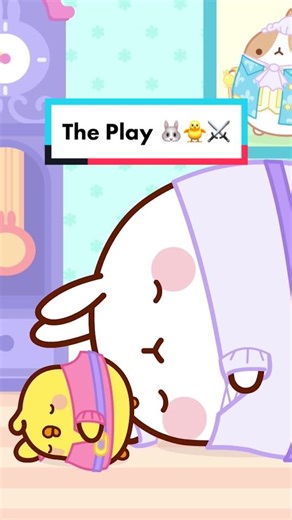 Real Actors Performing as Piu Piu Molang Characters