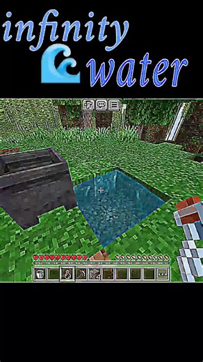 Unlimited Water Hack in Minecraft! 💧😱
