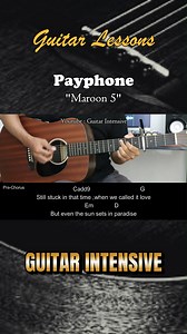 30K views · 181 reactions | Payphone - Maroon 5 - Easy Guitar Chords #payphone #maroon5 #guitarintensive #Karaoke #guitartutorial #acousticcover #acousticguitar #acoustic #guitarlessons #guitarchords #chordgitar | Guitar Intensive | Facebook