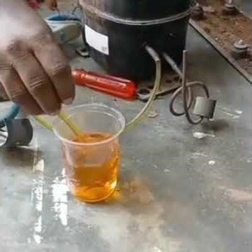 fridge compressor /oil