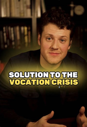 The vocation solution is online📲 I saw one simple YouTube video. A day in the life of a Dominican friar. That was it. It opened a door I didn’t even know was there. Now imagine if vocation directors were flooding social media with that kind of content. Hundreds of short, real, human glimpses into religious life every week. No hype. Just presence. Young men are already online. If we want them to hear the call, we have to meet them there. If you work at a Catholic parish and want help reaching yo