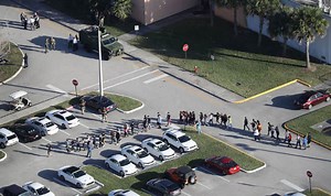 Florida shooting: Footage appears to show inside classroom