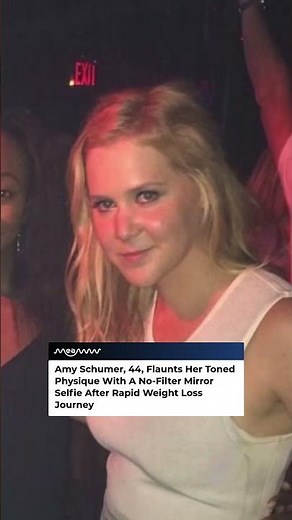 Amy Schumer Stuns Fans With Slim No-Filter Selfie