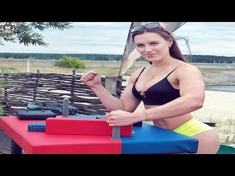 The Most Beautiful Female Armwrestler Ekaterina Nikisheva