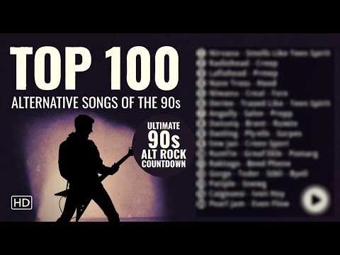 Top 100 Alternative Songs of the 90s 🔥 Ultimate 90s Alt Rock Countdown