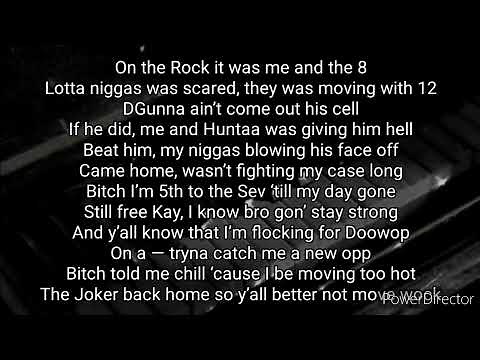 TG Flockaa - Everybody Sweap (Lyrics)