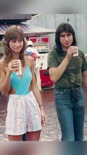 Their relationship didn't last long, but their song lives on. This is Oh Sherrie by Steve Perry