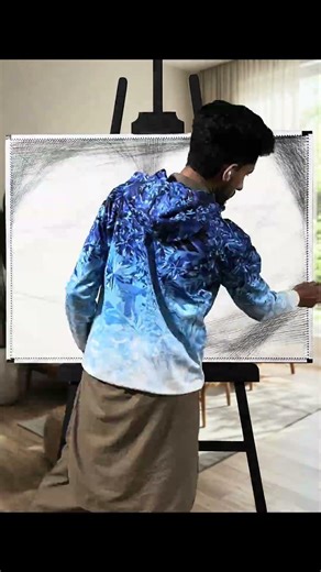 It took 20 hours to create #stringart