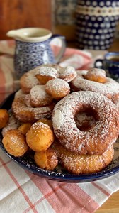 Recipe testing day two! Polish cream cheese donuts “całuski” KISSES will be included in the dessert book that I’ve been working on for the last couple of years. 🫣 #PolishYourKitchen #donuts #poland #polishfood | Polish Your Kitchen