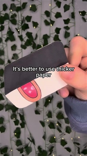 Blinking eye tutorial😝✨|#fypシ #tinkeringwithemmi #paperdragon #tutorial #tut #viral #blink