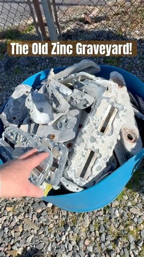 Where old sacrificial anodes go to die!