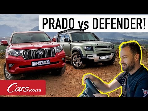 2020 Toyota Prado vs New Land Rover Defender 110 - Luxury Off-road Titans go head to head