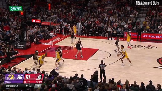 34K views · 1K reactions | LeBron James highlights vs Blazers: 40...