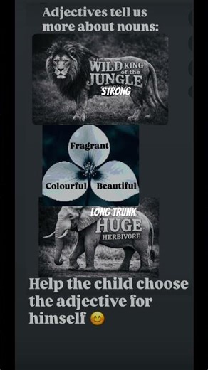 A worksheet to learn some adjectives #teachers #parents #basicsofenglishgrammar !